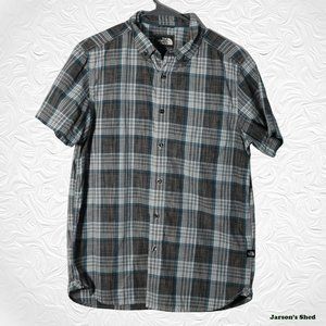 North Face - Medium Plaid Short Sleeve Button Down